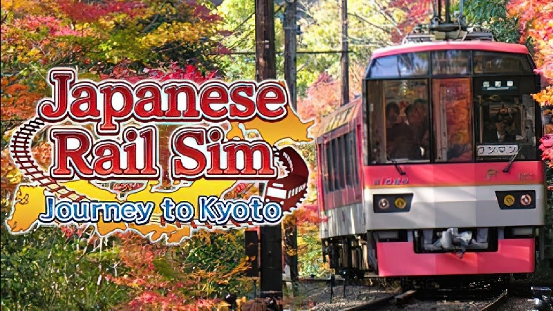 Japanese Rail Sim: Journey to Kyoto  Um simulador de trem através do Japão